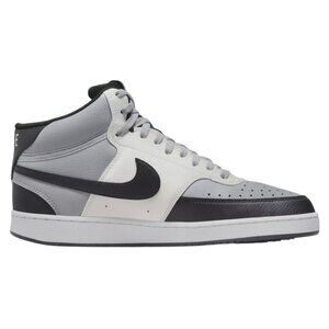 Nike Court Vision Mid Next Nature DN3577-002 Light Smoke/Black/Sail Mens Size 13
